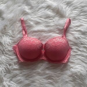 Victoria's Secret Pink Dream Angels Lined Demi Bra 32D